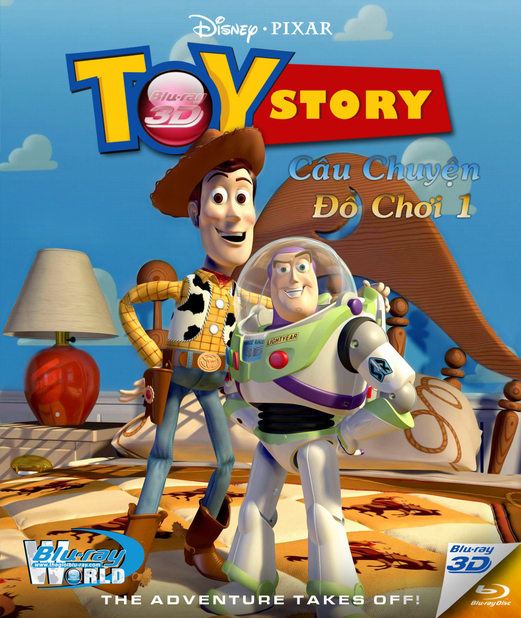 D060. Toy Story 1 - Câu Chuyện Đồ Chơi 1 3D 25G (DTS-HD 5.1)  